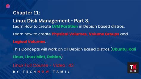 lvm create lv|create lvm disk Debian 12.